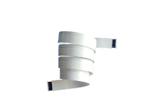 Shielded flexible flat cable for automotive use